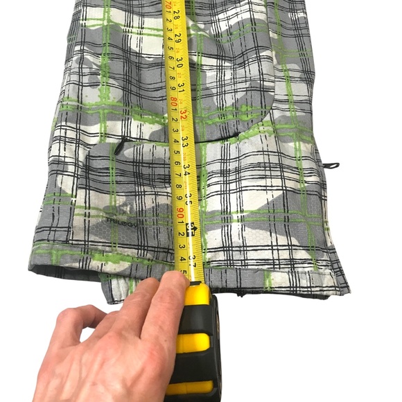Trilogy Women's Gray Green Plaid Snow Pants / Insulated Ski/Snowboard Pants XXS - Picture 7 of 16